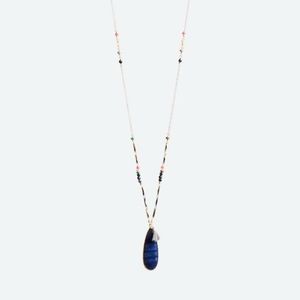 NAKAMOL Timor Natural Stone Pendant Necklace